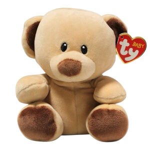 Baby Ty Bundles Bear Plush Lovey 2017 Teddy with Tags Soft Baby Toy 6" RETIRED